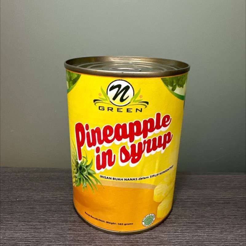 

Nanas potong merk pineapple in syrup 565 exp 17/6/2026