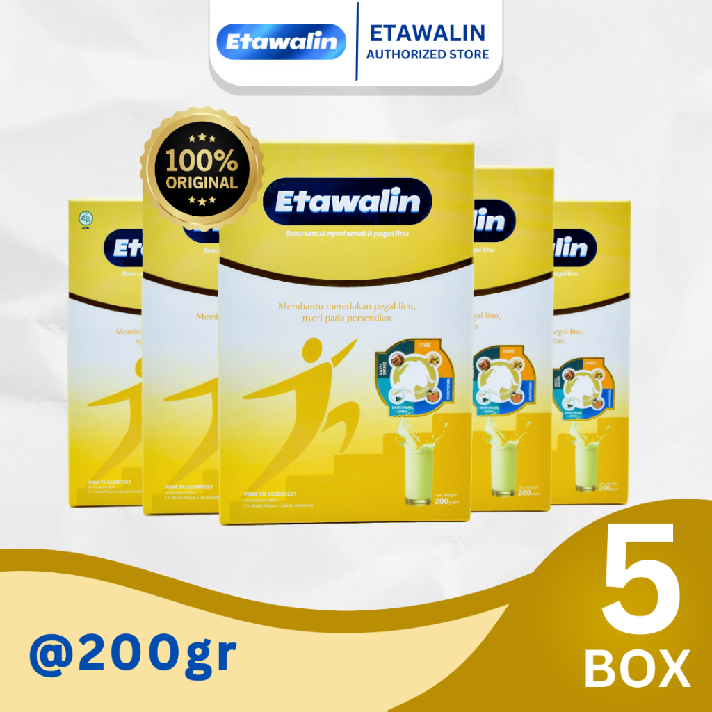 

Etawalin Susu Etawa Nyeri Sendi Asam Urat Original 5 Box