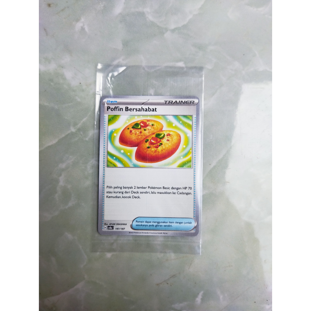 kartu pokemon poffin bersahabat tcg