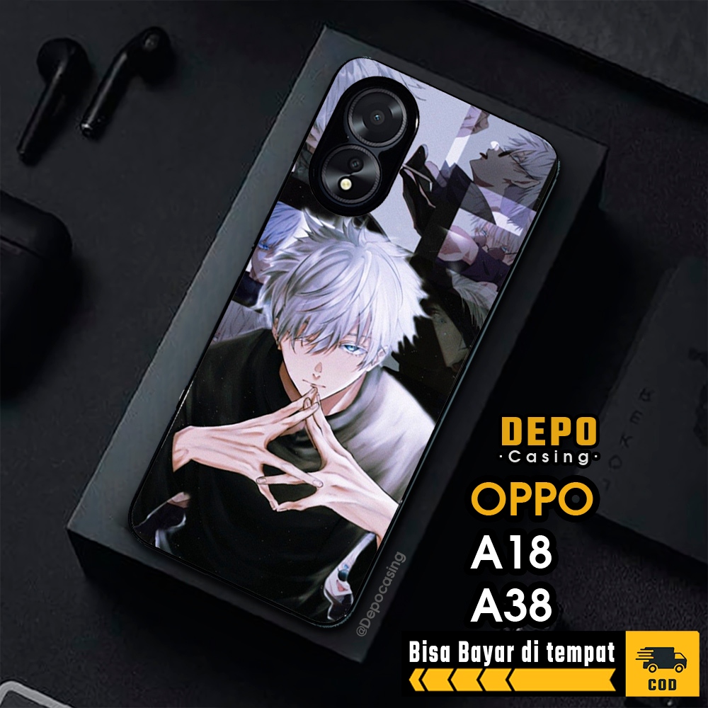 Case Oppo A18 A38 Casing Oppo A18 A38 Casing Depo Casing [JJK1] Case Glossy Case Aesthetic Custom Ca