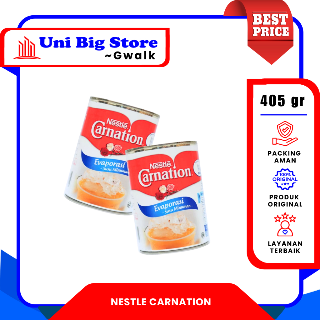 

NESTLE CARNATION SUSU EVAPORASI - 405 gr
