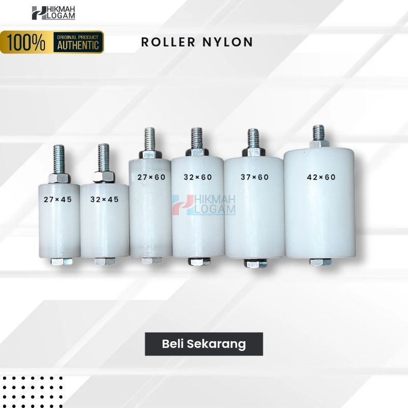 Roda Roller Nilon | roller nylon pintu dorong besi stainless dll