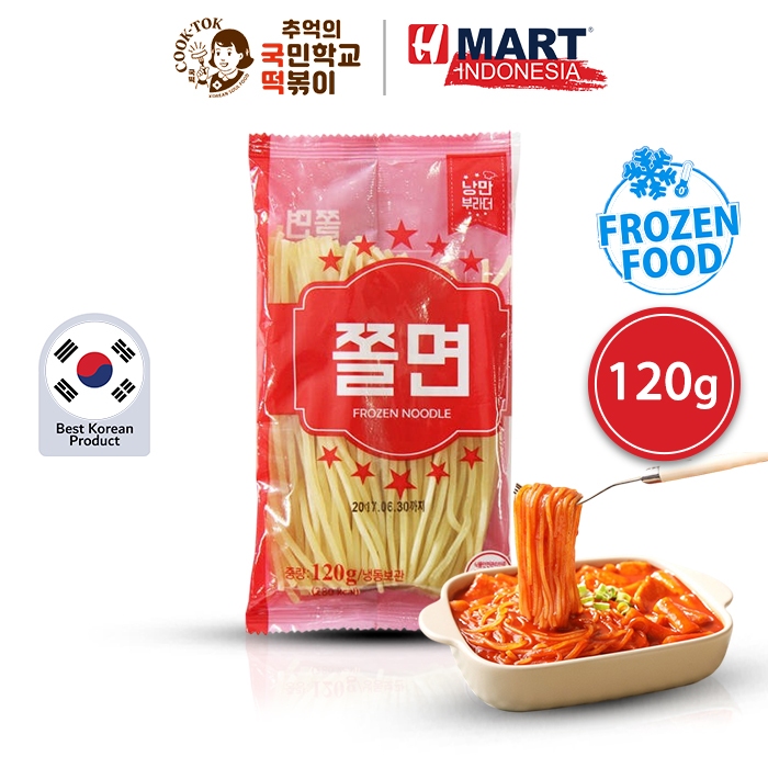 

COOK-TOK Jjolmyeon (Chewy Noodles) - Mie Basah Khas Korea Bertekstur Kenyal 120g