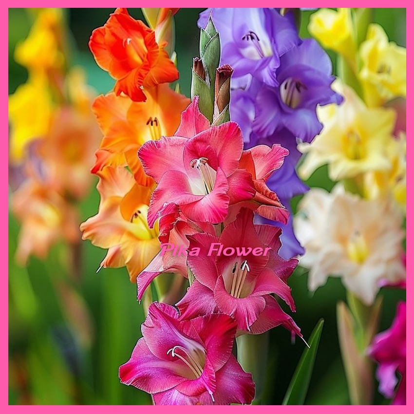 Bibit Gladiol Holland - Umbi Gladiol Holland Warna Cantik
