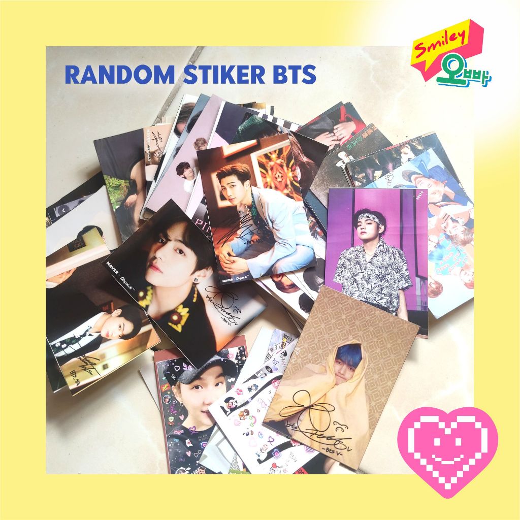 

(READY) dapat 6 Stiker IDOL Random