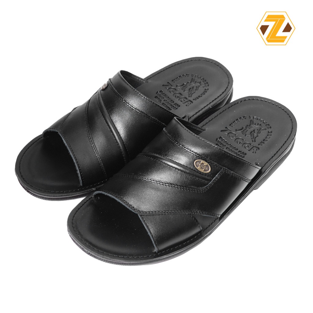 Zeger Sandal Kulit Pria - P 054