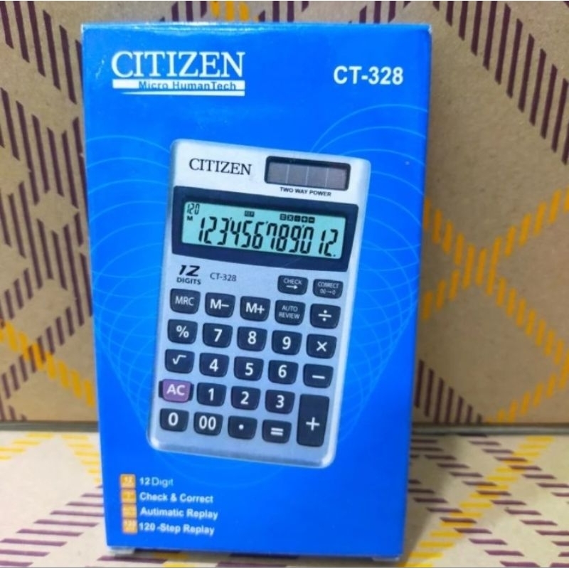 

KALKULATOR CITIZEN CT 328