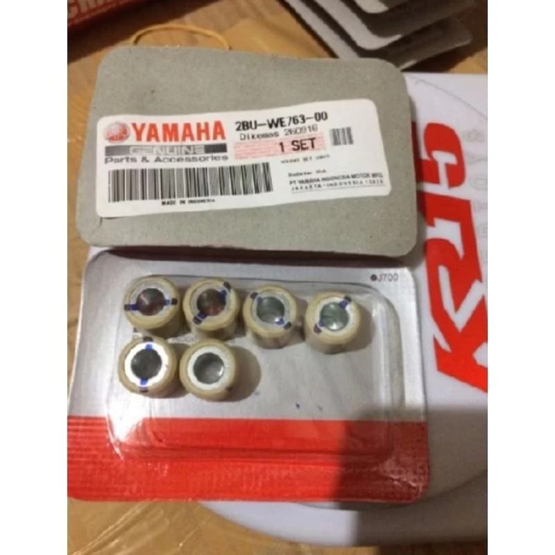 Roller Weight Set Yamaha X Ride 115 8 Gram 2BU-WE763-00