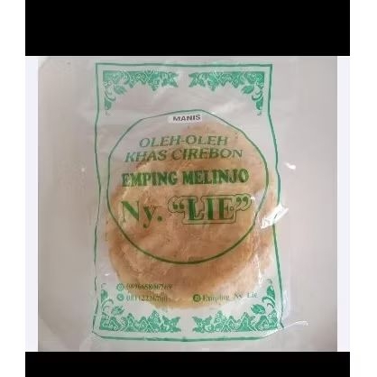 

Emping ny Lie Mentah Besar Manis