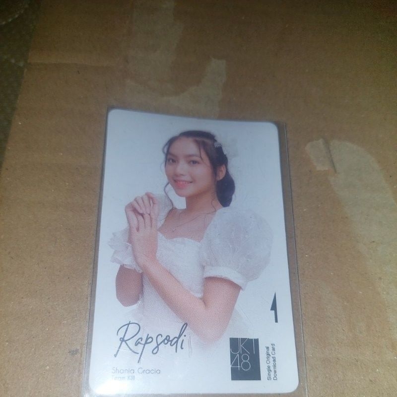 music card rapsodi gracia BOOK