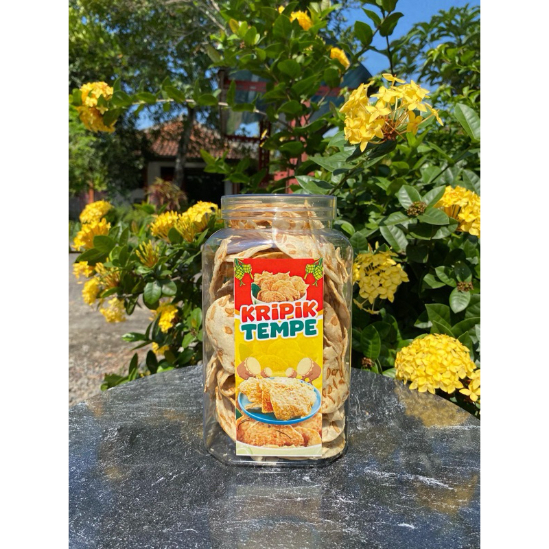 

Kripik tempe sagu toples Jerapah 2L cocok buat lebaran