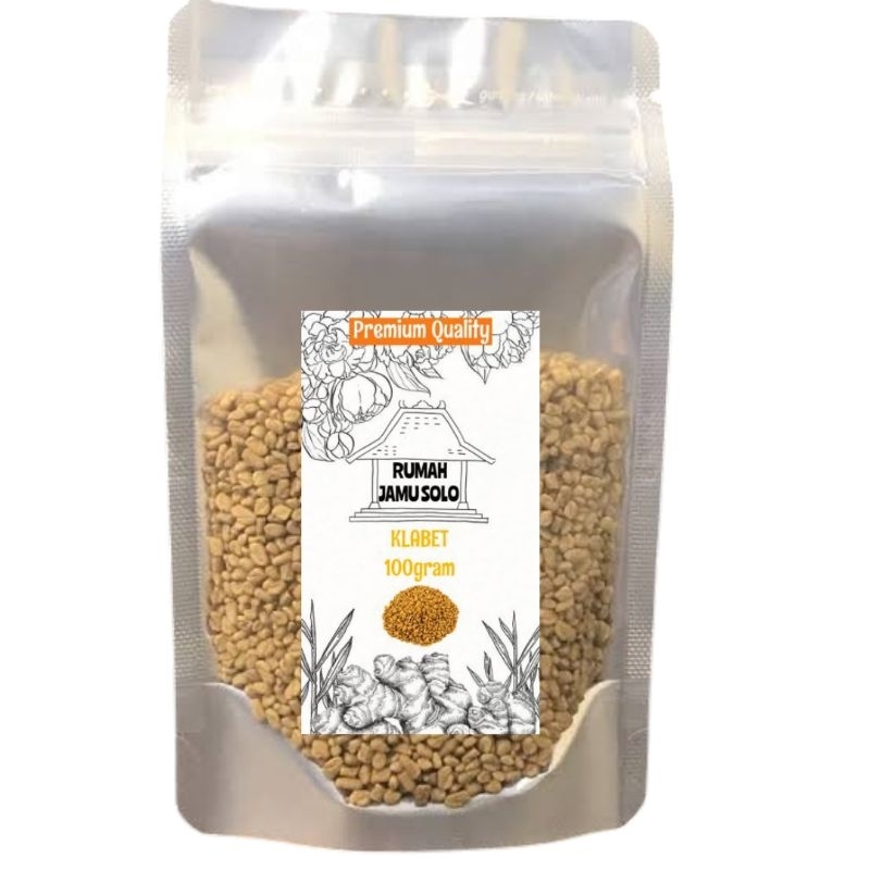

100gr Klabet / Fenugreek / Rempah / JSR 100% PREMIUM QUALITY