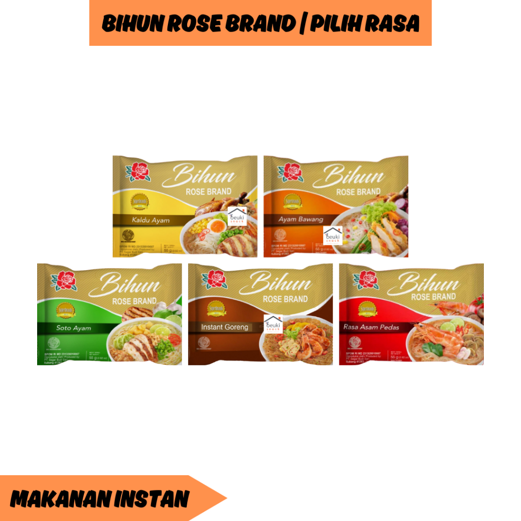 

Rose Brand Bihun Instan Berbagai Varian Pilih Rasa