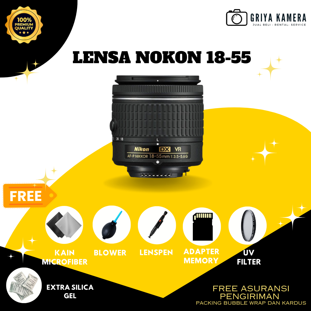 LENSA NIKON 18-55MM DX VR AFP