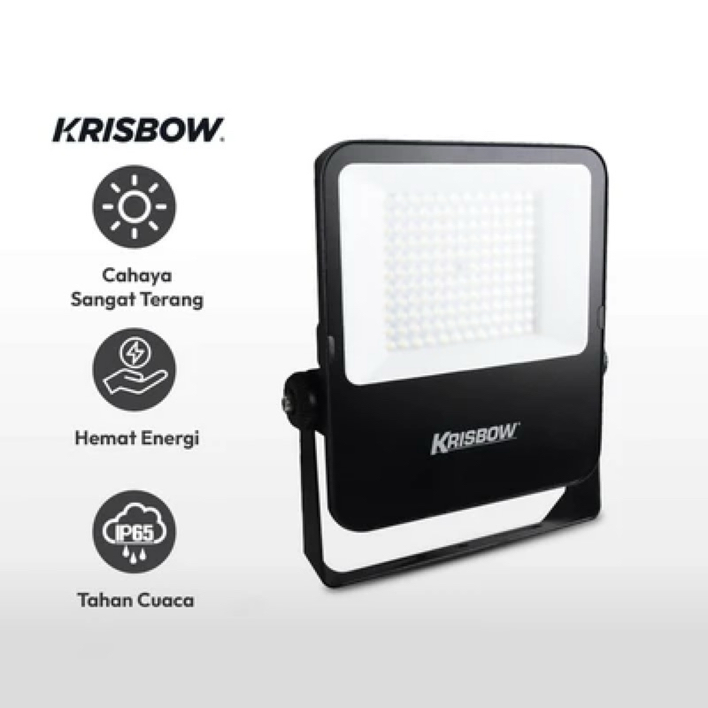 Krisbow Lampu Sorot Led Omega Lens 100 Watt/ACE KRISBOW FLOOD LIGHT OMEGA LENS 100W/ACE KRISBOW LAMP