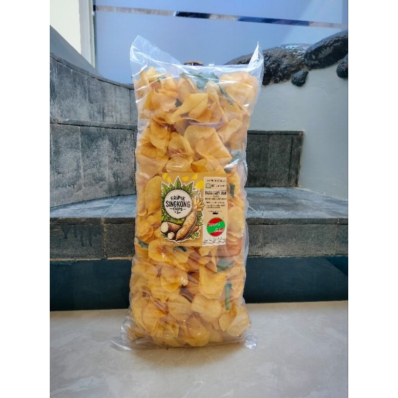 

Kripik Singkong Chips (Daun Jeruk) 1Kg