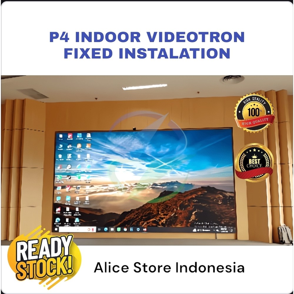 Videotron P4 Indoor / LED Videotroon (Harga Permeter)