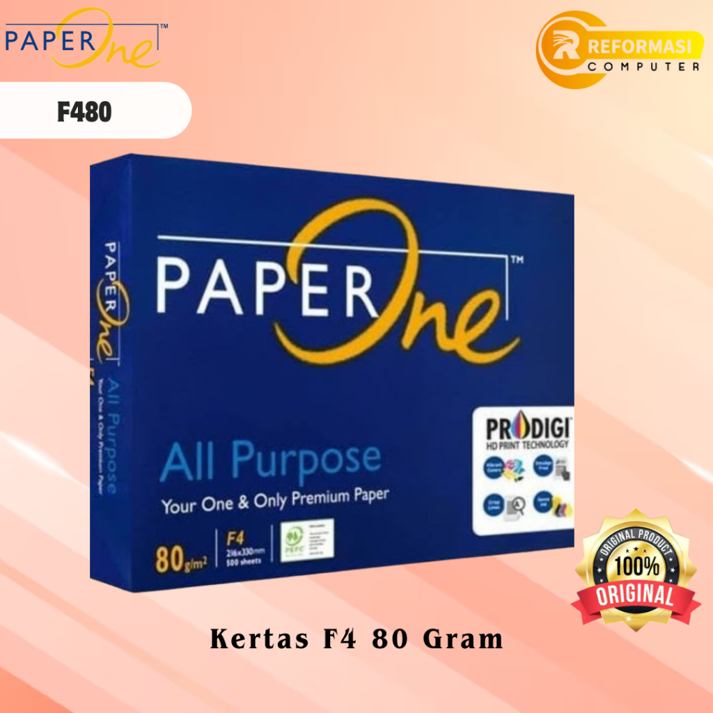 Kertas Paper One F4 80 Gram