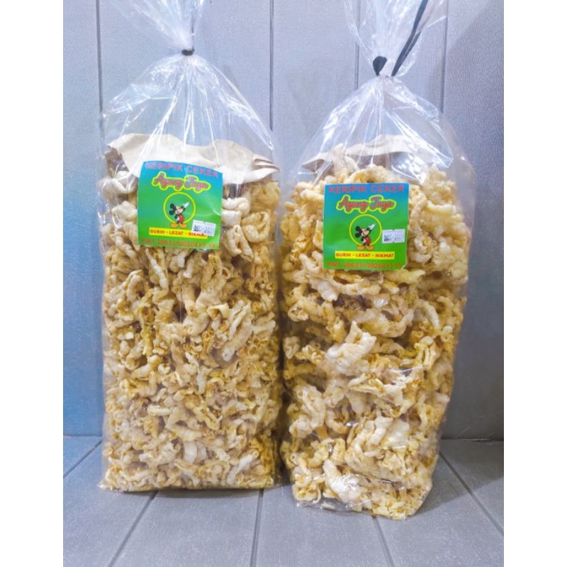 

keripik ceker kulit ayam 100 gram