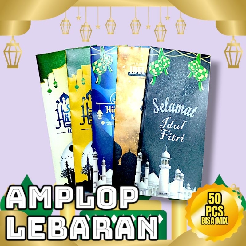 

Amplop Lebaran Premium isi 50pcs cuma 20ribuan (bisa mix tema)