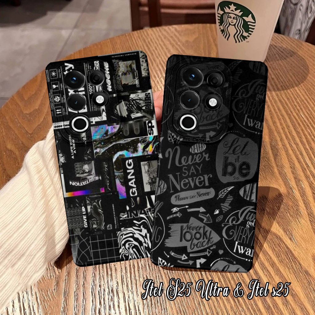 Case hp Itel S25 Ultra Itel s25 - Softcase Itel S25 Ultra - Fashioncase Itel S25 Ultra  (MSPRO2798)