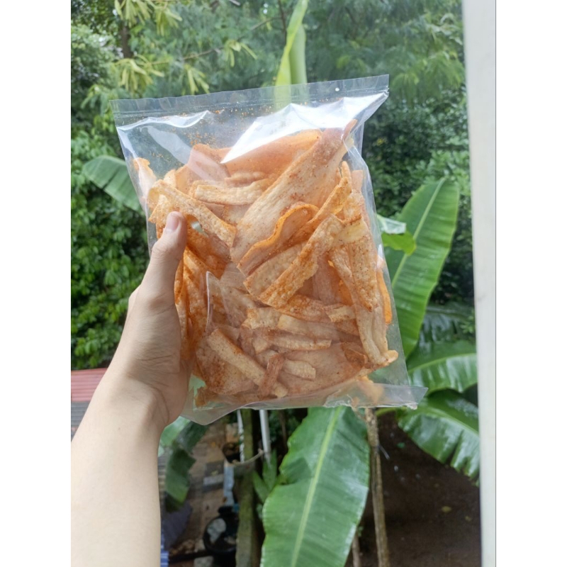 

Keripik manggleng singkong 250 gram rasa Balado