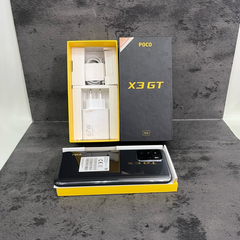 Poco X3GT 8/256gb Fullset Second Garansi Resmi