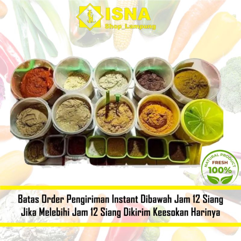 

Bumbu Giling Aneka Masakan Perbungkus 100 gr - Sayur Fresh