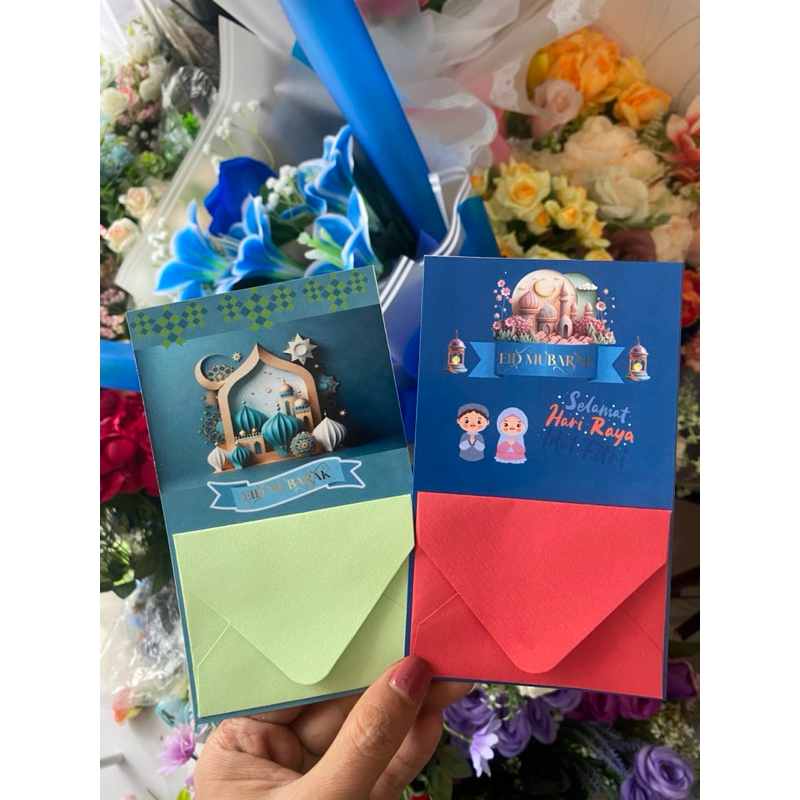 

(isi 6pcs)Amplop THR Lebaran idul Fitri 2025 unik Aesthetic