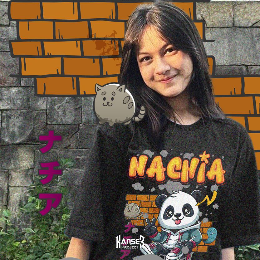 Kaos JKT48 Nachia Jikoshoukai Edition