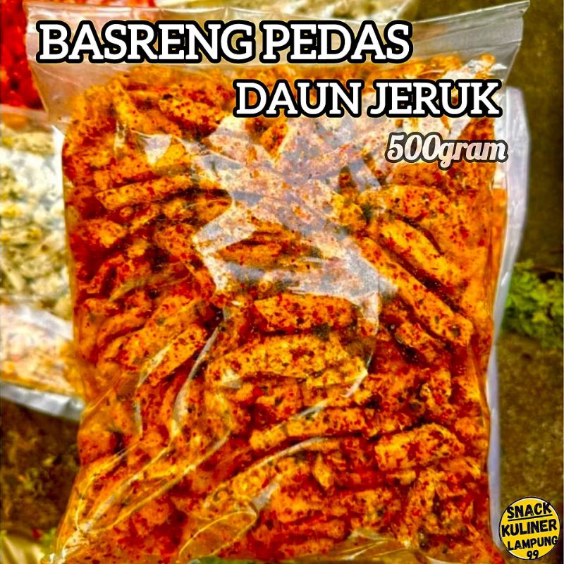 

BASRENG PEDAS DAUN JERUK VIRAL Asli Bandung isi 500gram [B]