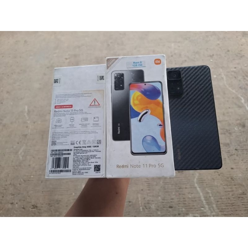 Xiaomi redmi note 11 pro 5g fullset