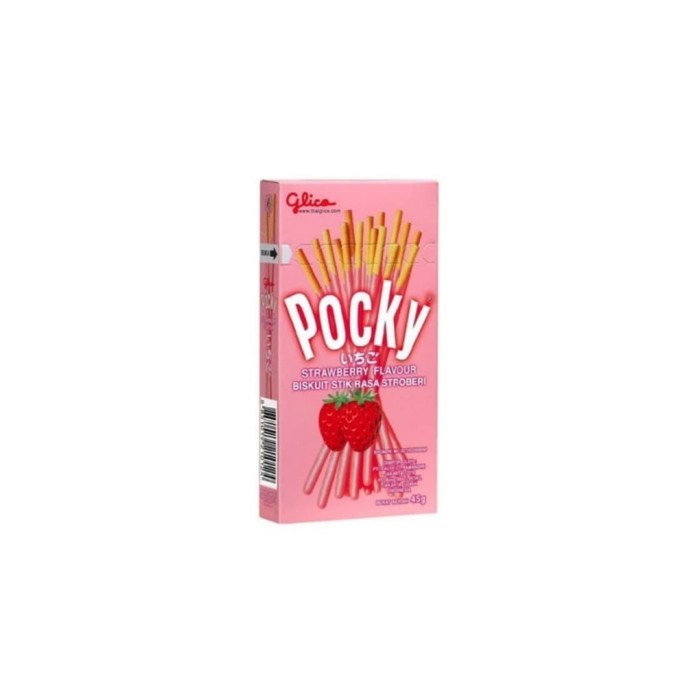 

GLICO BISCUIT POCKY STRAWBERRY BOX 45G