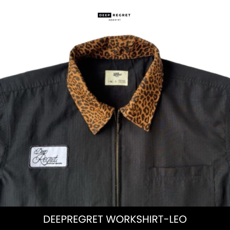 DEEP REGRET WORKSHIRT LEOPARD | KEMEJA PRIA