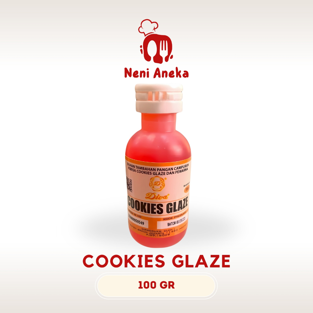 

Diva Cookies Glaze - 100gr / Olesan Pengkilap Nastar Kue Kering Kukis Cookies 100