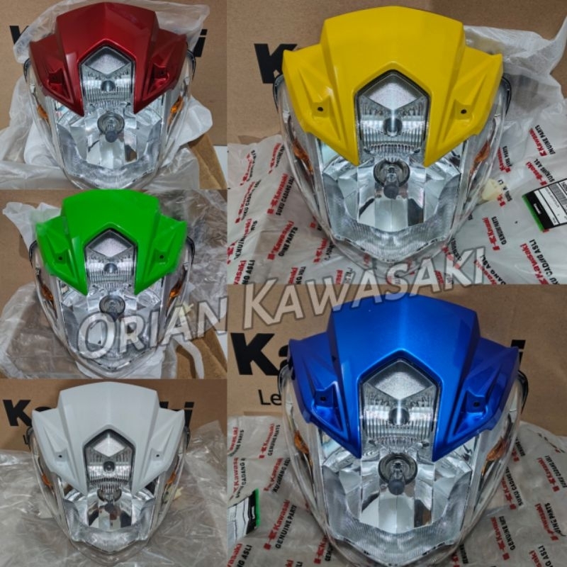 Reflektor Kawasaki athlete facelift + mahkota original