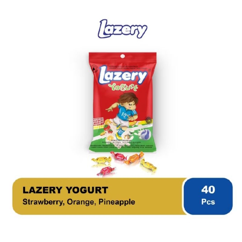 

Permen Lazery Yogurt 100 gr isi 40 butir