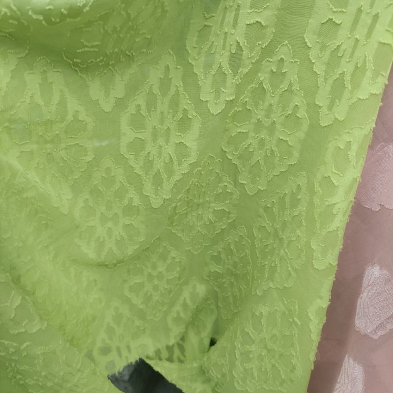 kain organza motif - kain organza motif - bahan antik - kain pesta - kain dress motif - kain organdi