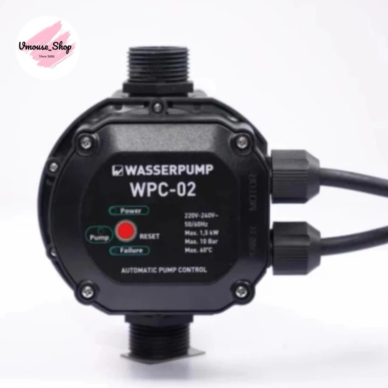 AUTOMATIC PUMP CONTROL WASSER WPC 02 - ALAT OTOMATIS POMPA AIR - AUTOMATIC PRESSURE PUMP CONTROL WAS