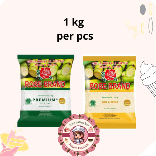 

Gula Pasir Rose Brand Hijau ( Putih ) dan Kuning Sugar