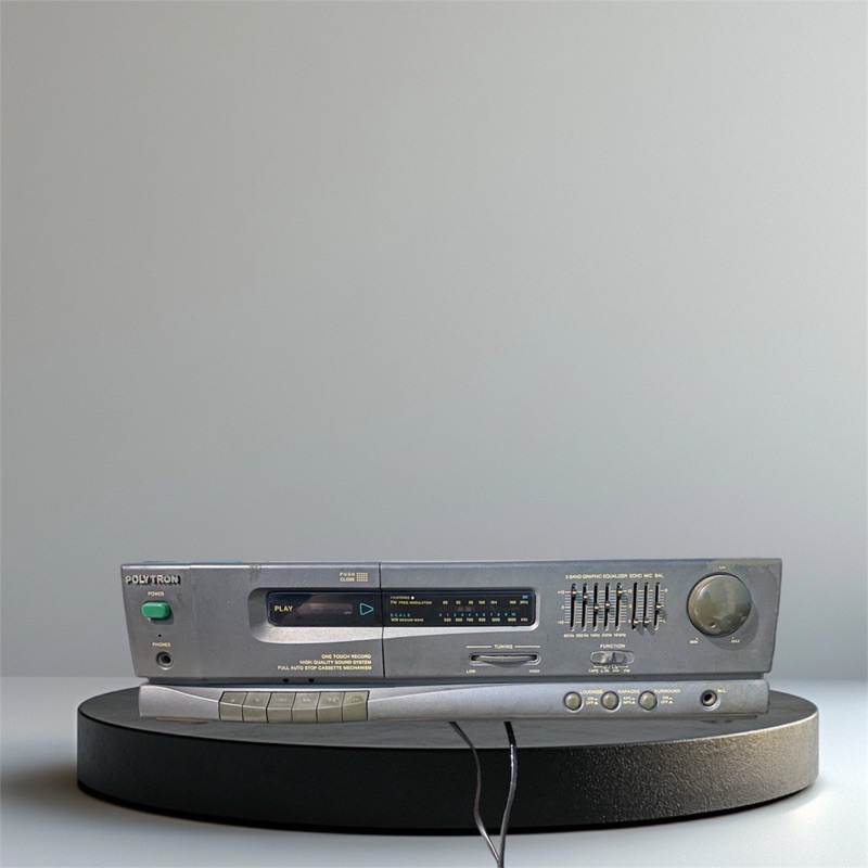 Polytron Stereo Cassete Deck DAT 63 CAD/ Tape Deck Polytron