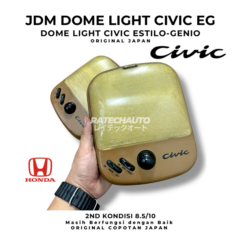 JDM DOME LIGHT HONDA ACCESS CIVIC EG6-EG9|DOME LIGHT JDM CIVIC ESTILO GENIO|LAMPU INTERIOR JDM CIVIC