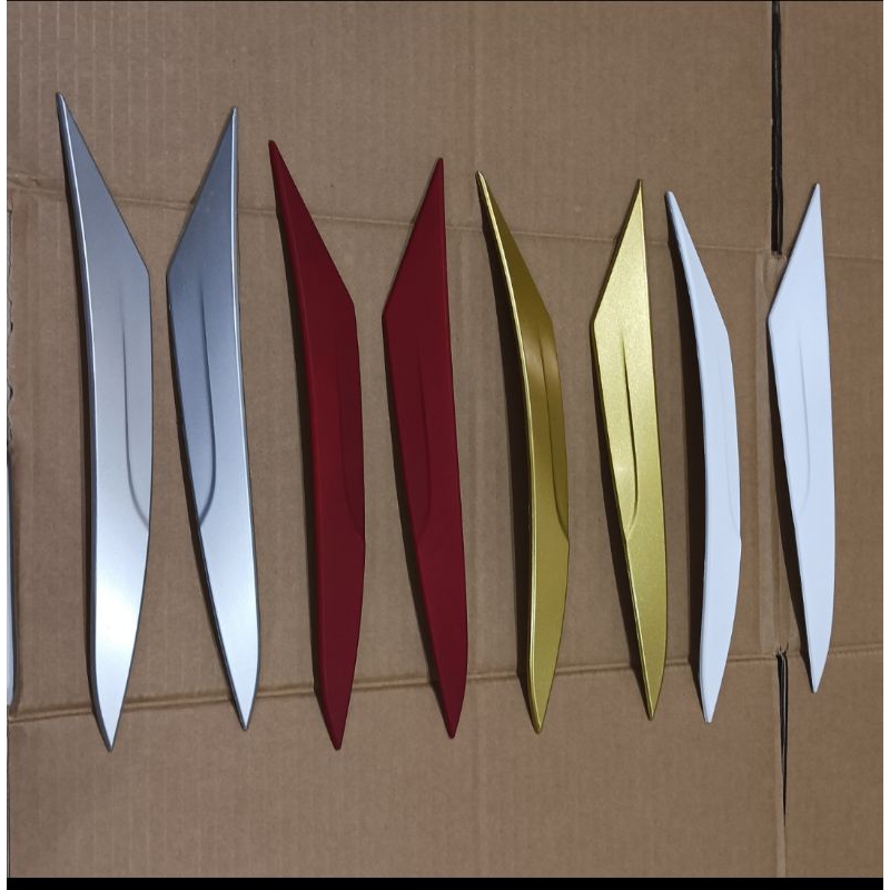 garnis aksesoris haig light sirip lampu depan pcx150 farian warna