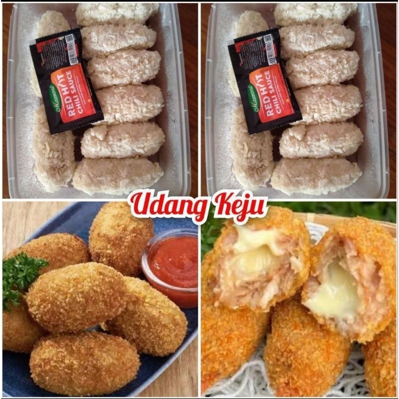 

Frozen Bandung Udang Gulung isi keju ala bento shrimp roll isi 8 ,paket harap pesan bublewrap