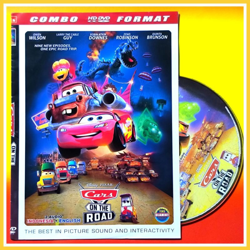 Kaset Film Animasi Kartun CARS 4 On The Road HD