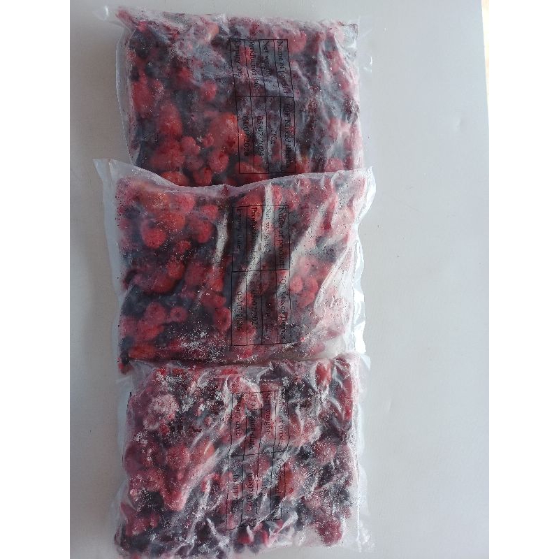 

mixed beries frozen 1kg