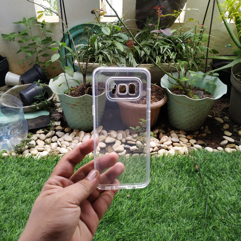 Silicone Case Samsung Galaxy S8 Plus S8+ Softcase Jelly Premium Transparan Samsung SM-G955F SM-G955F