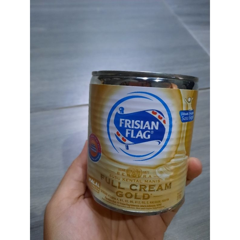 

Frisian Flag Gold 370gr Riject Kemasan