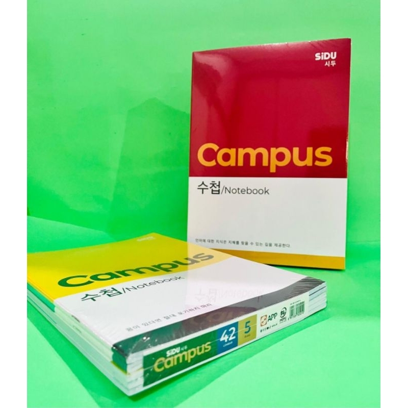 

BUKU TULIS BOXY BIG BOSS 42 CAMPUSS KOREA BOXY (5BUKU)