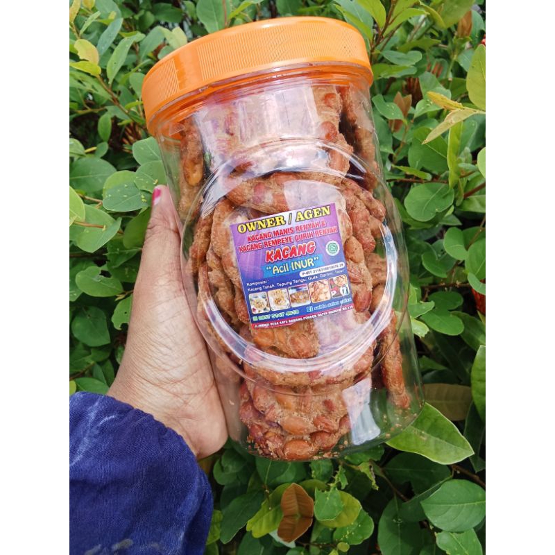 

CEMILAN KACANG BETAMPIK/KACANG BETAMPA KHAS BANJAR ISI 30 KEPING